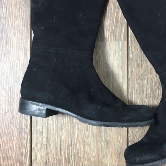#400 STUART WEIZTMAN black thigh high boots - Picture 5 of 10
